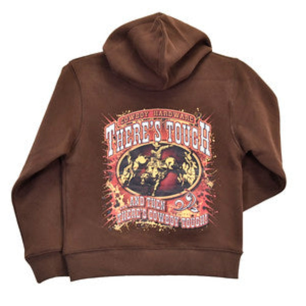 Cowboy Hardware Boy's Full Zip 'Tough' Hoodie