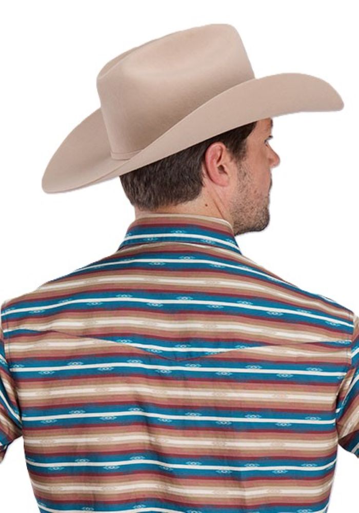 Men's Mini Aztec Stripe Western Shirt