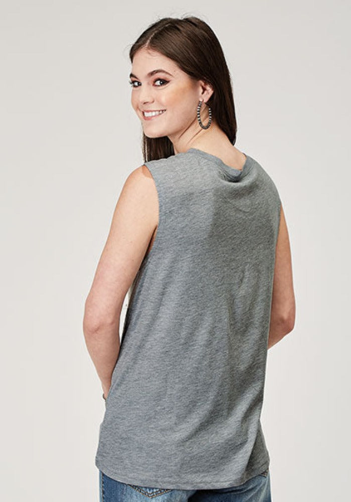 Women's Cactus Design Tank Top