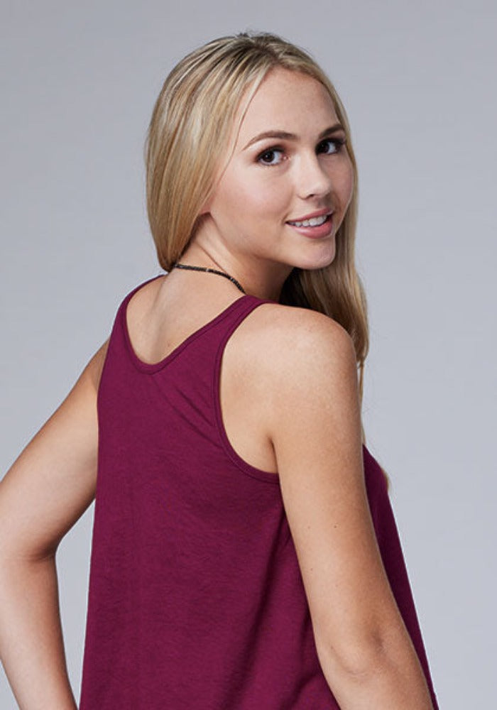 Women's Roper Plum Cropped Tank Top
