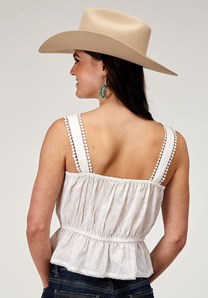 Women's Roper Swiss Dot Tank Top