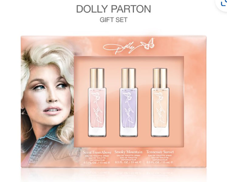 Dolly Parton perfume popular set