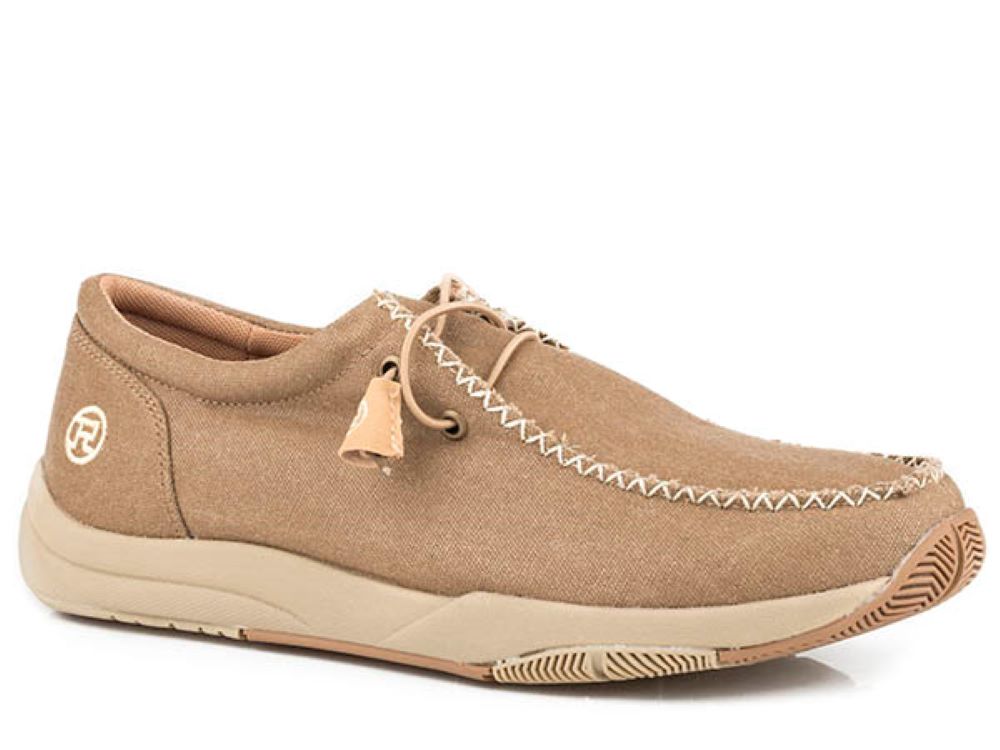 Men's Roper Tan 'Clearcut Low' Slip-on Shoes