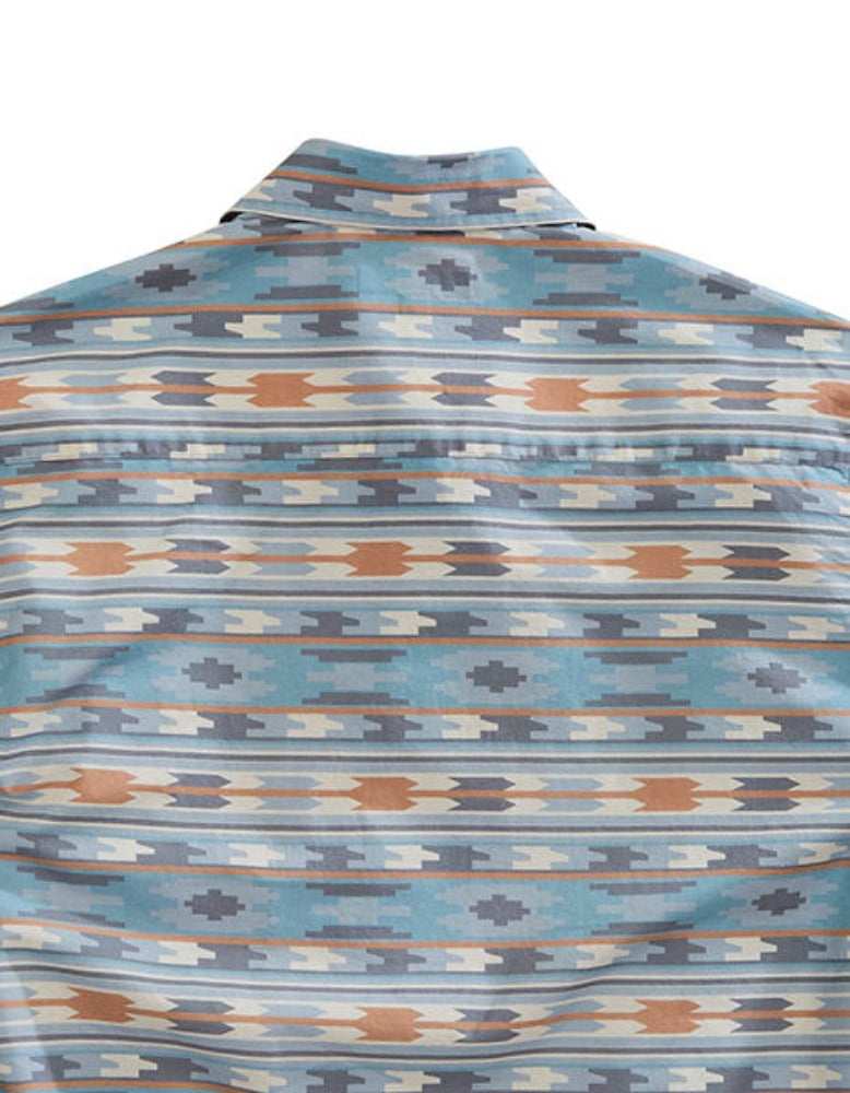 Men's Tin Haul Gray Ghost Aztec Western Shirt