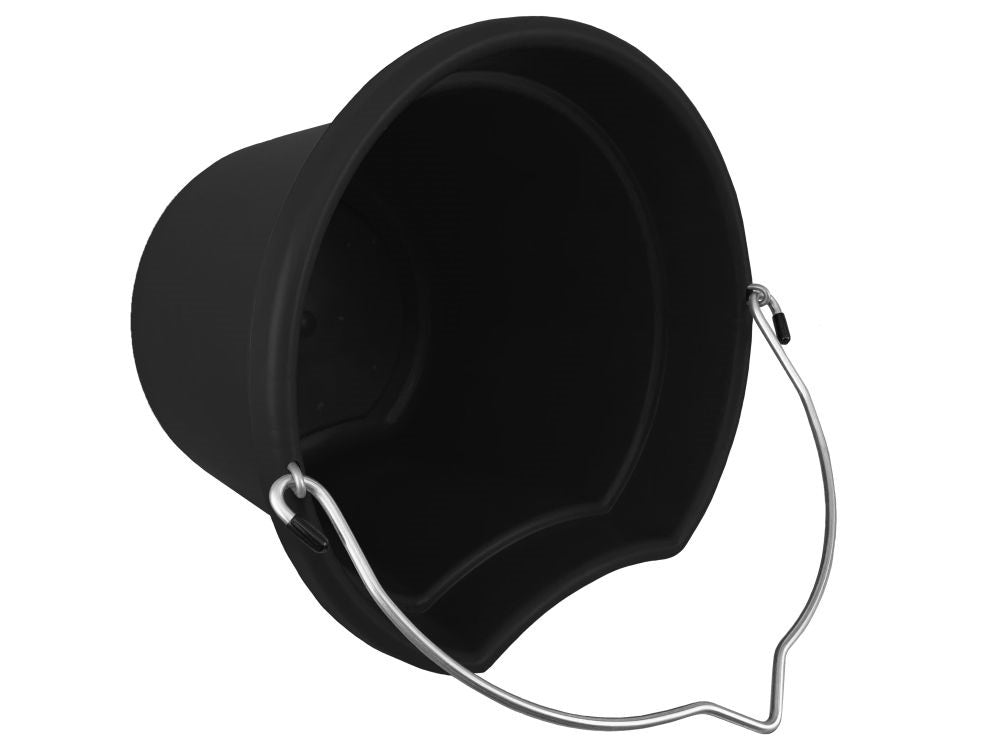 K&D Equestrian 8 Qt. Flat Back Bucket