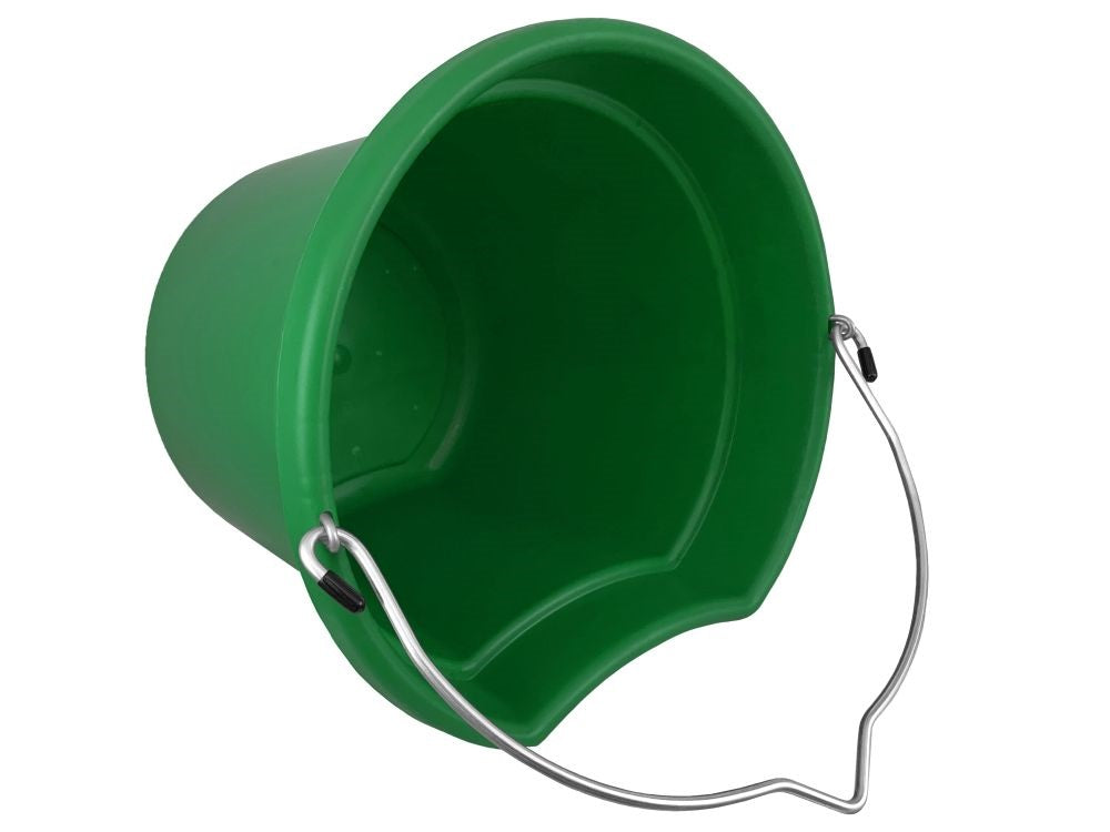 K&D Equestrian 8 Qt. Flat Back Bucket