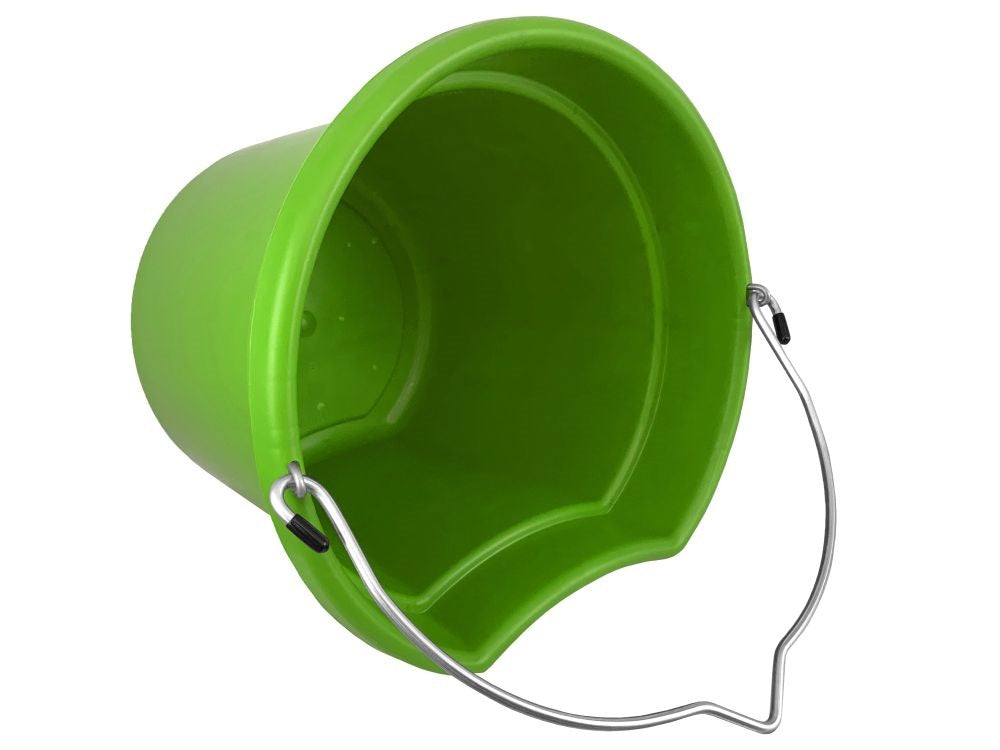 K&D Equestrian 8 Qt. Flat Back Bucket