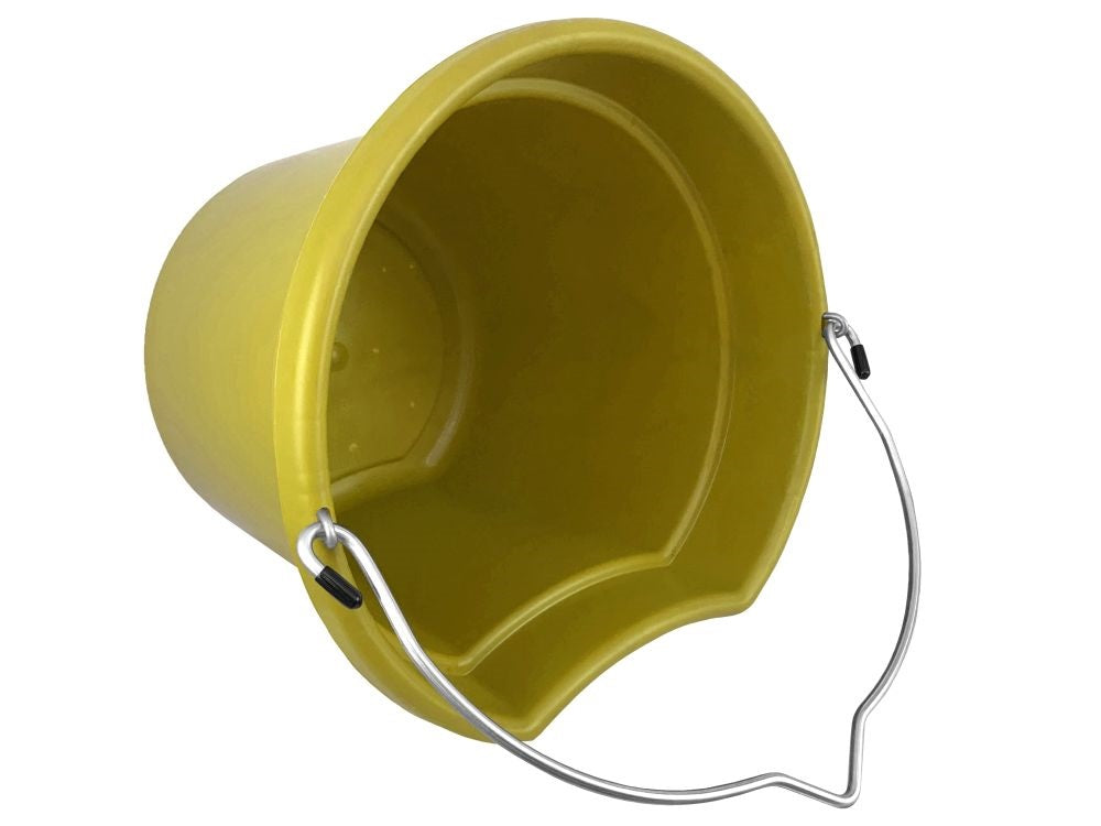 K&D Equestrian 8 Qt. Flat Back Bucket
