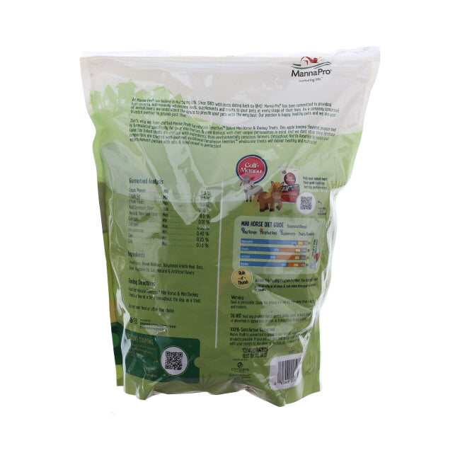 Manna Pro Farmhouse Favorites Mini Horse and Donkey Treats 3lb