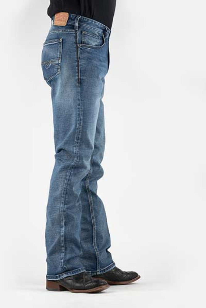 Men's Stetson Straight Fit Stretch Denim Jeans
