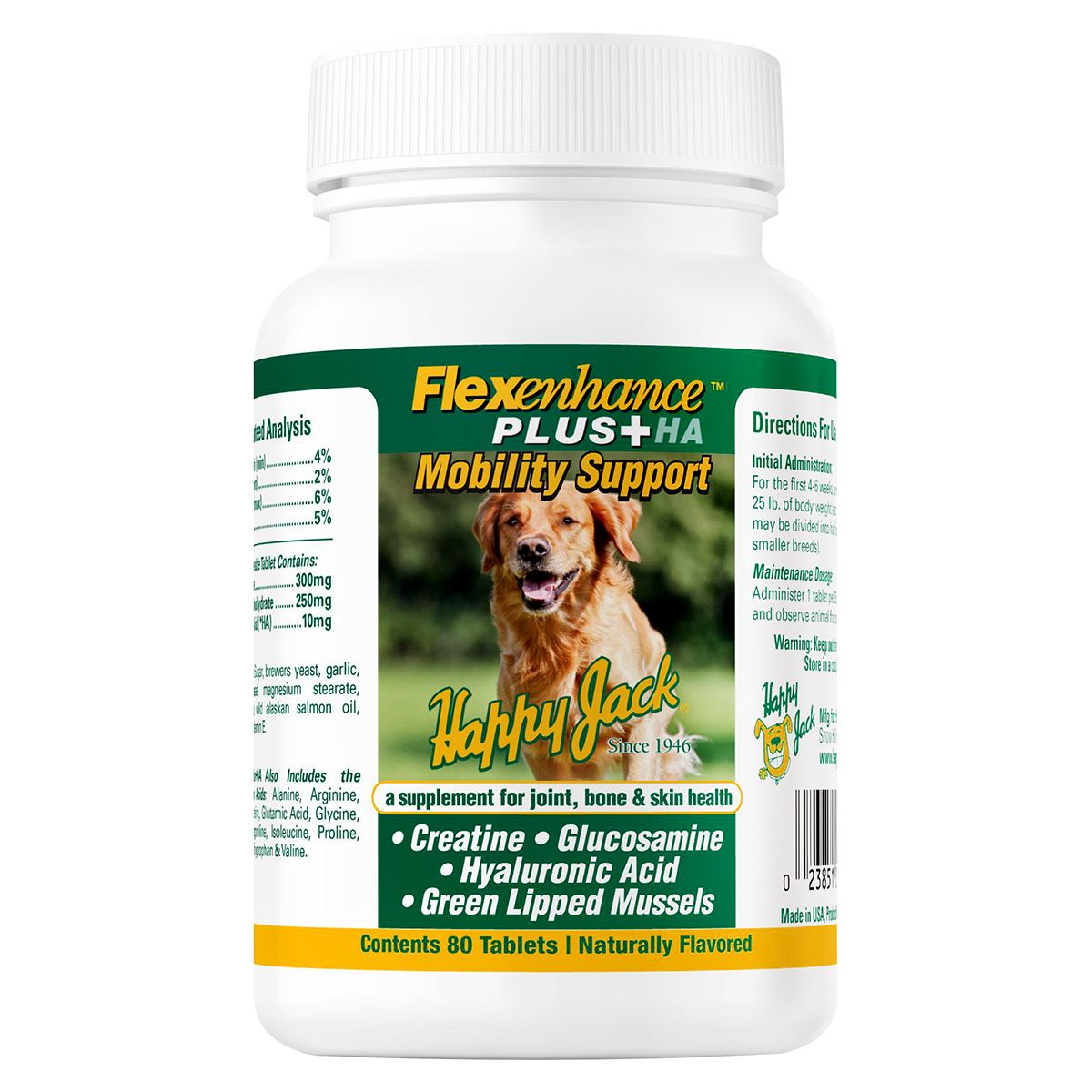 Flexenhance Plus + HA Mobility for Dogs 80 Tab