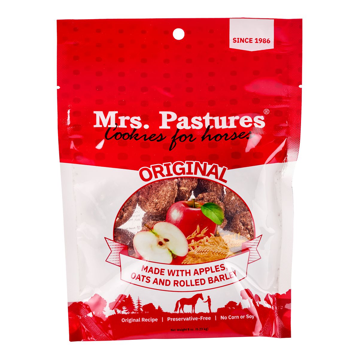 Mrs. Pastures Cookies Horse Treats 8 oz.
