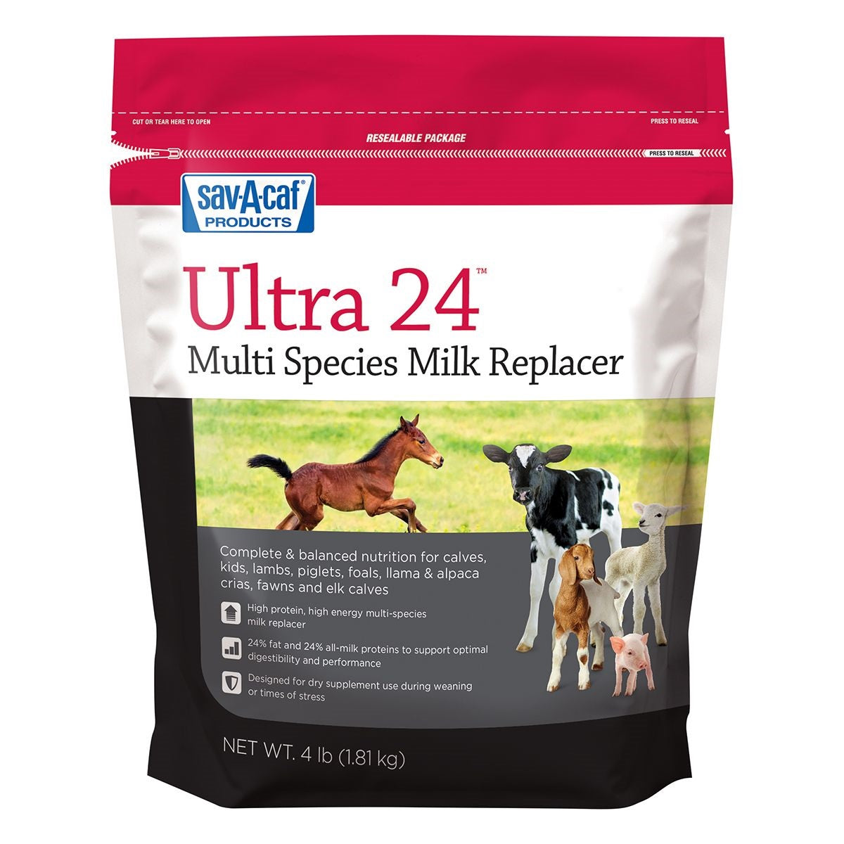 Ultra 24 Replacement Multi Species Milk 4 lbs.