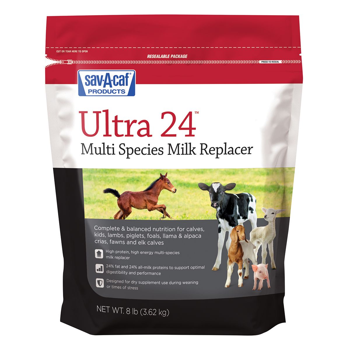 Ultra 24 Replacement Multi Species Milk 8 lbs.