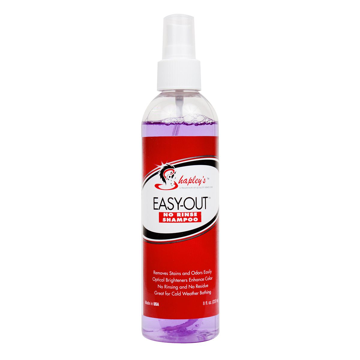 Easy Out No-Rinse Waterless Shampoo 8 oz