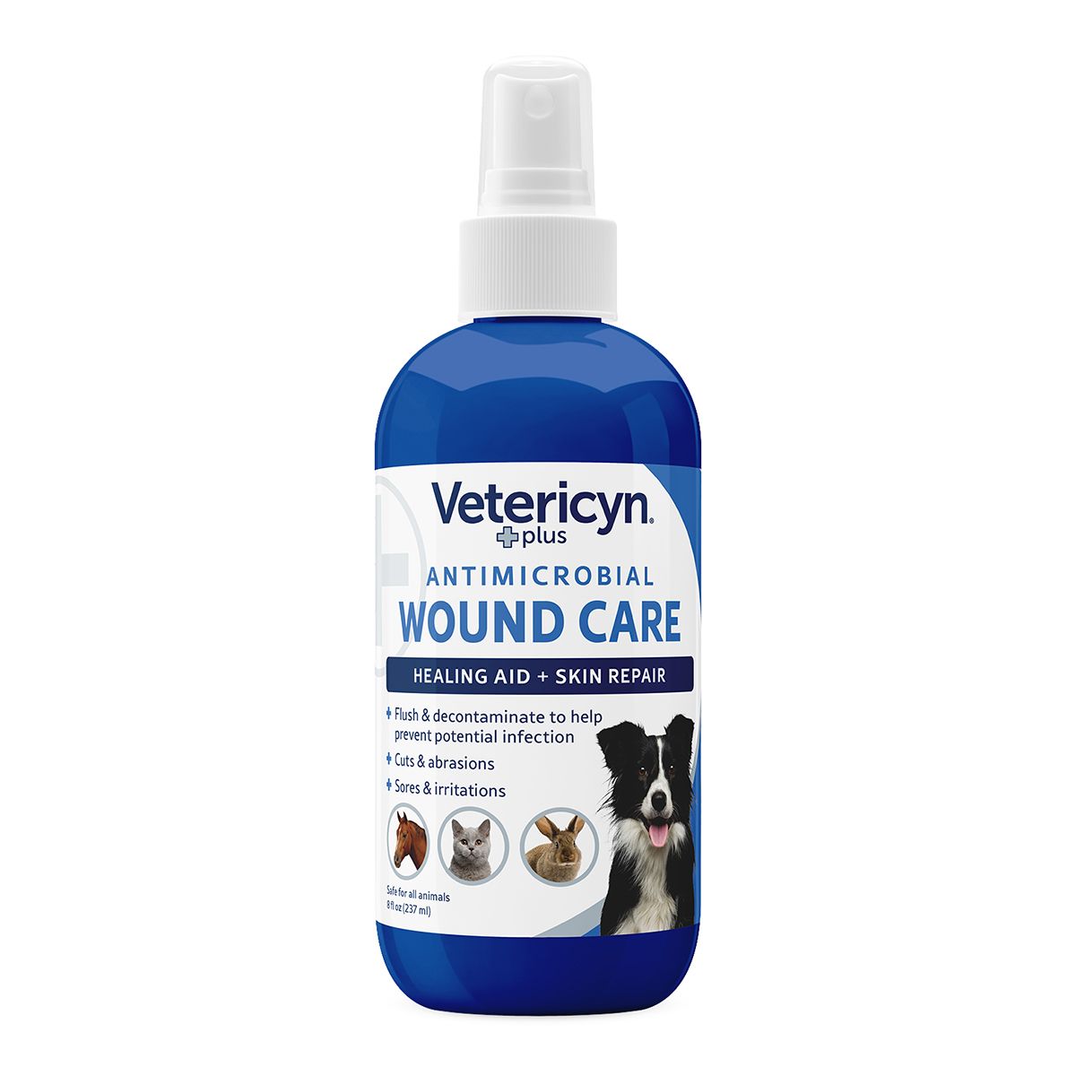 Vetericyn Plus Antimicrobial Wound Skin Care 2 sizes