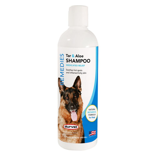 Remedies Tar & Aloe Shampoo for Dogs 17 oz.