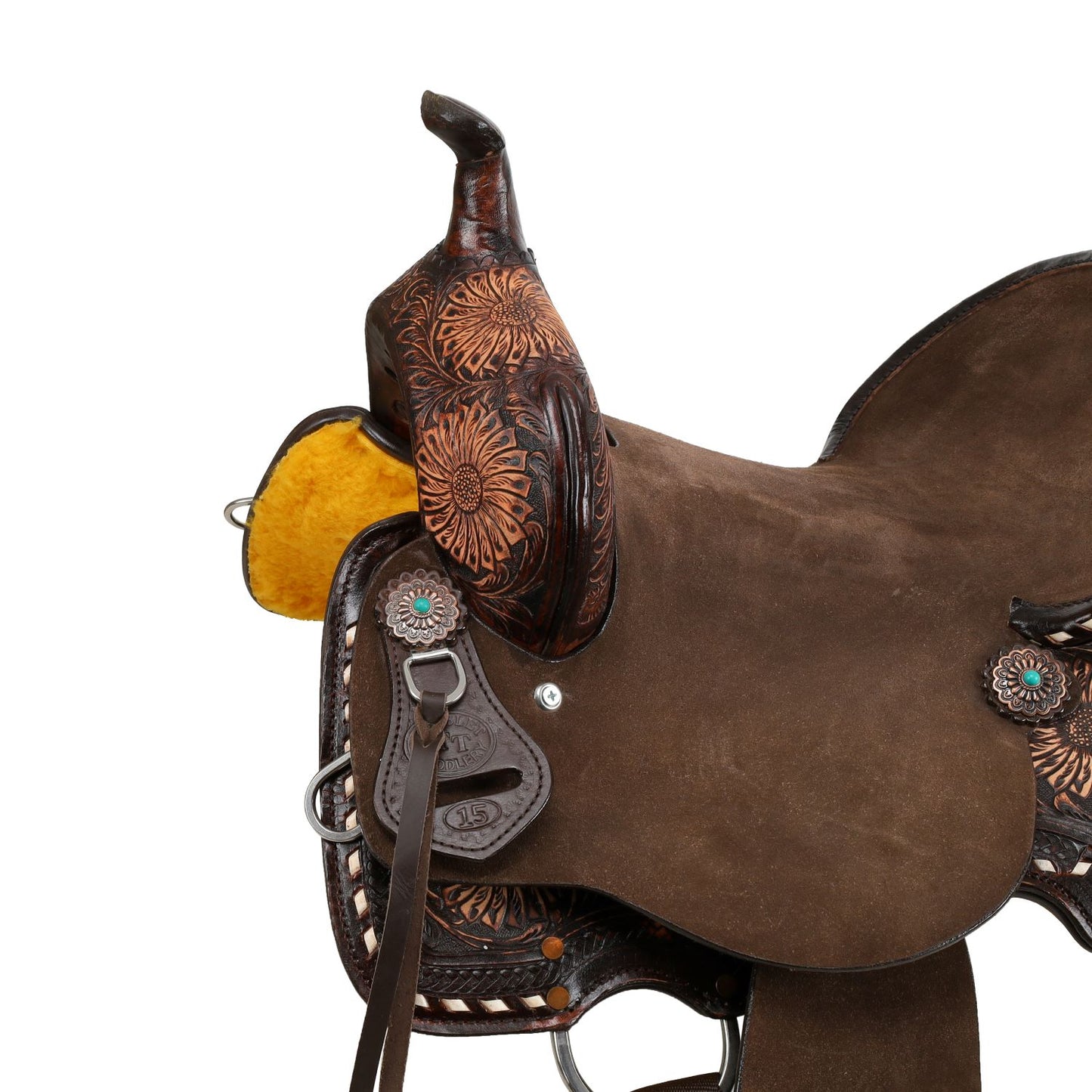 Double T Josie Spinal Relief Barrel Style Saddle