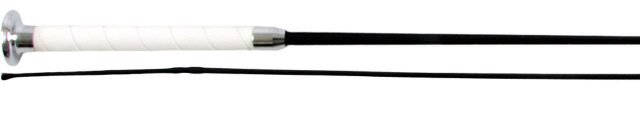 Dressage Whip White Handle 36"