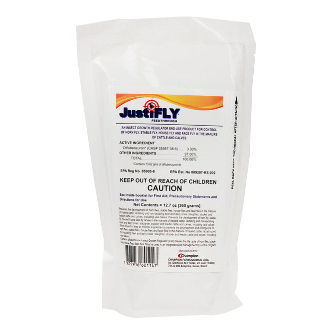 JustiFLY Feedthrough for Cattle