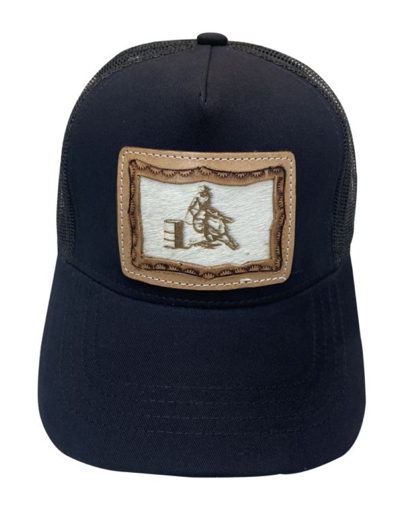 Women's Barrel Racer Patch Hat w/ Ponytail opening