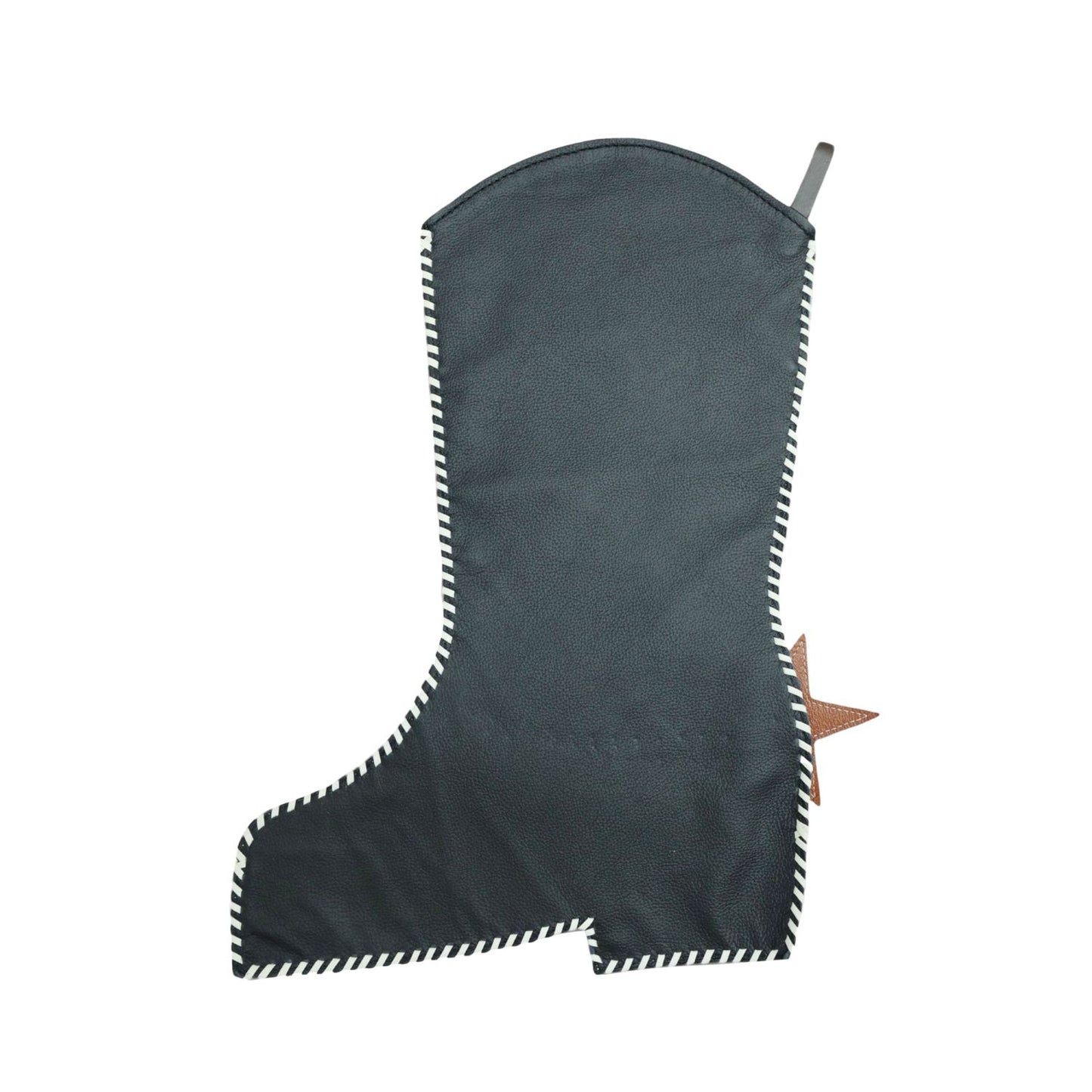 Cowboy Boot Christmas Stocking - Star's and Spur