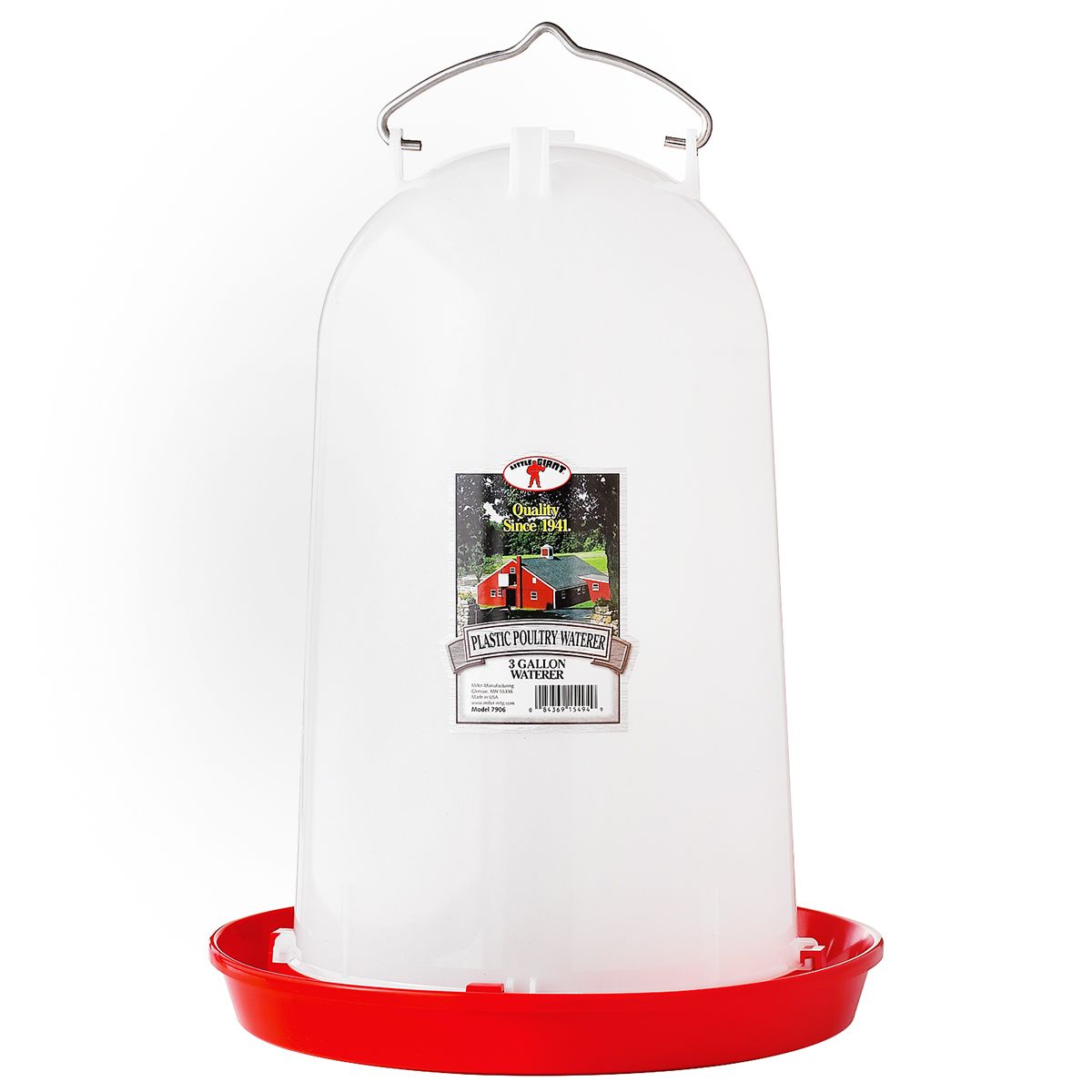 Plastic Poultry Waterer Miller Little Giant