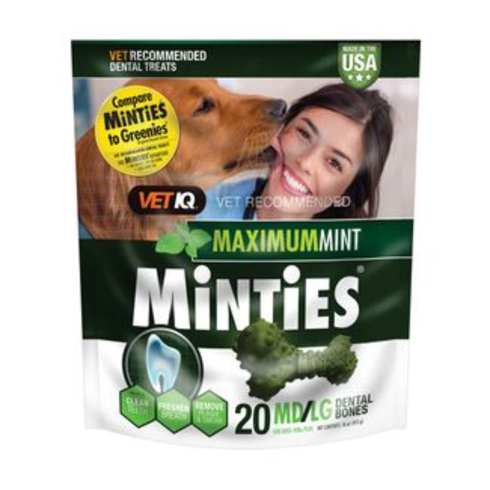 Minties Dental Bones Dog Treat Chews
