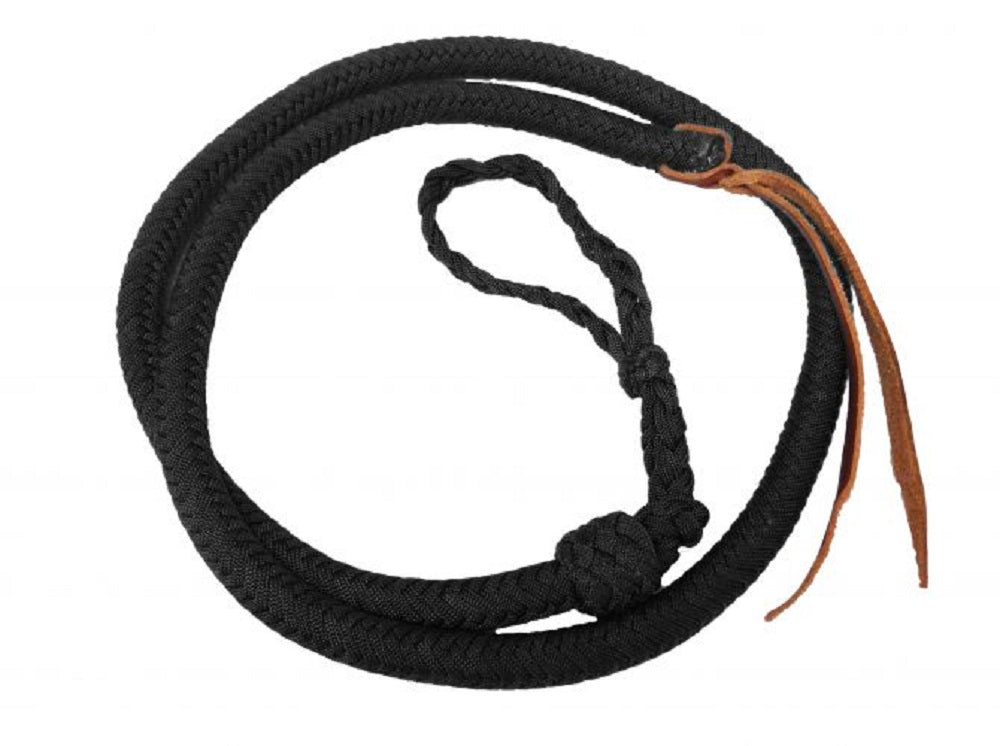 Braided Nylon Over & Under w/ Leather popper