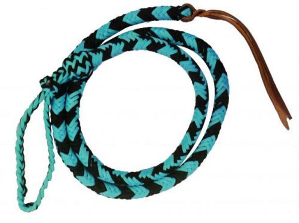 Braided Nylon Over & Under w/ Leather popper