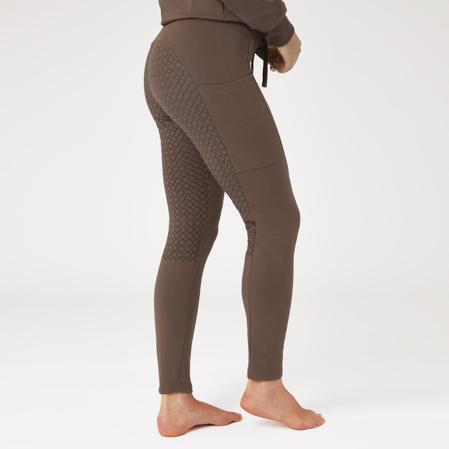 French Roast 'Jade' Cotton stretch Full Seat Riding Tights