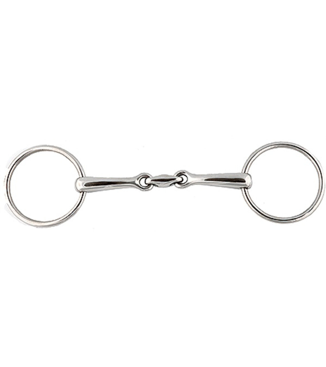 Stainless Steel Horizontal Elliptical Link Bradoon Bit