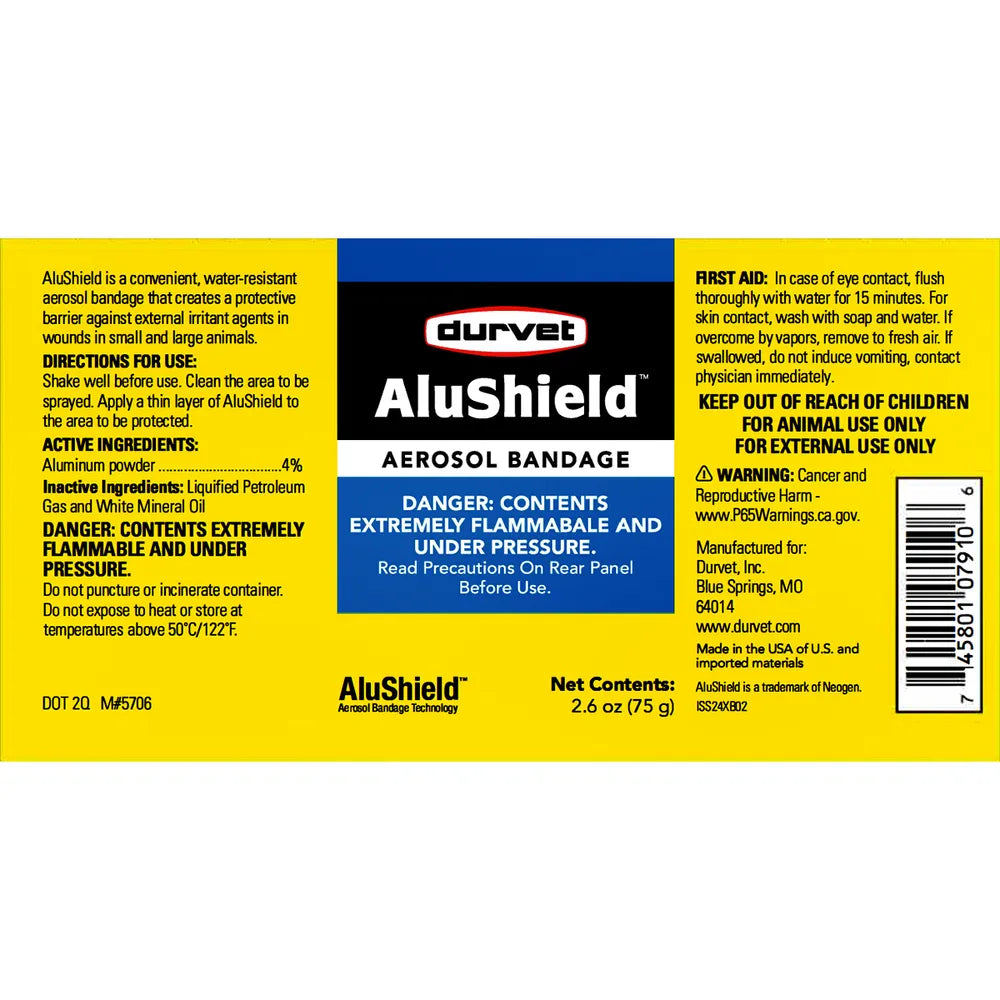 Durvet AluShield Aerosol Bandage