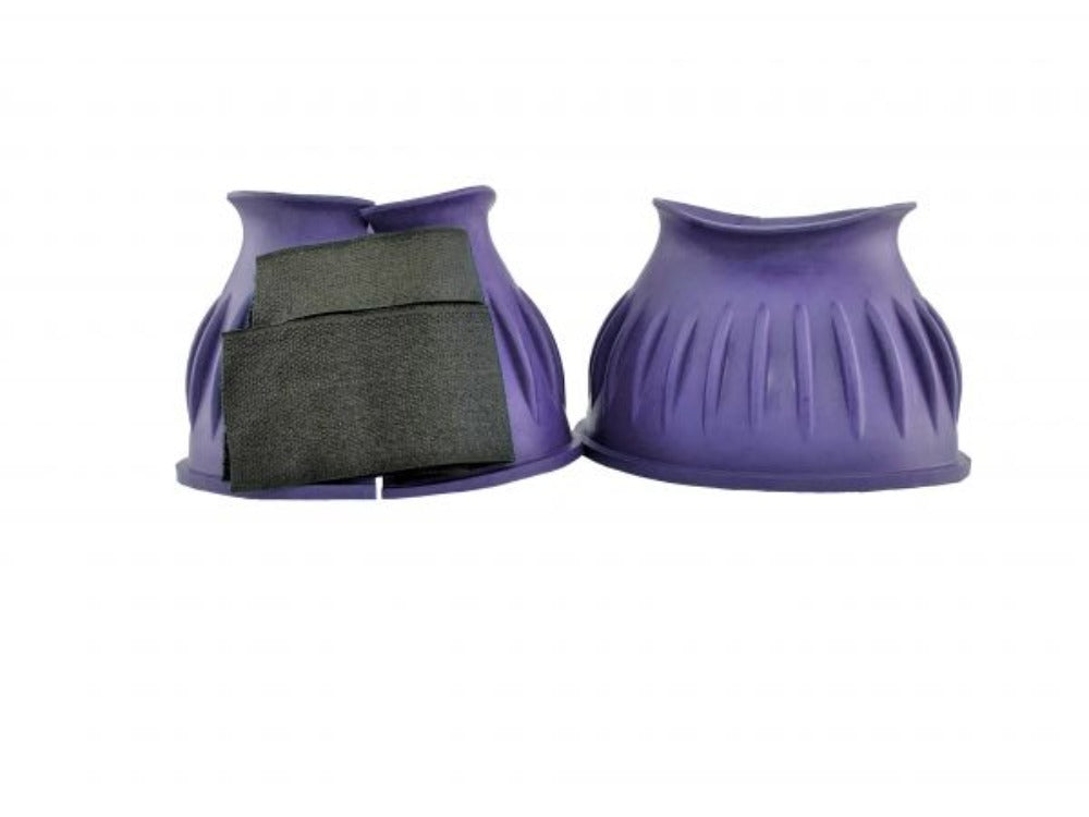 Showman Medium Size Rubber Bell Boots
