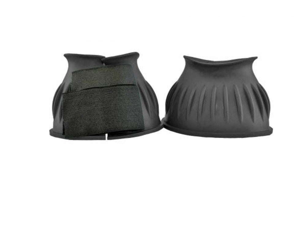 Showman Medium Size Rubber Bell Boots