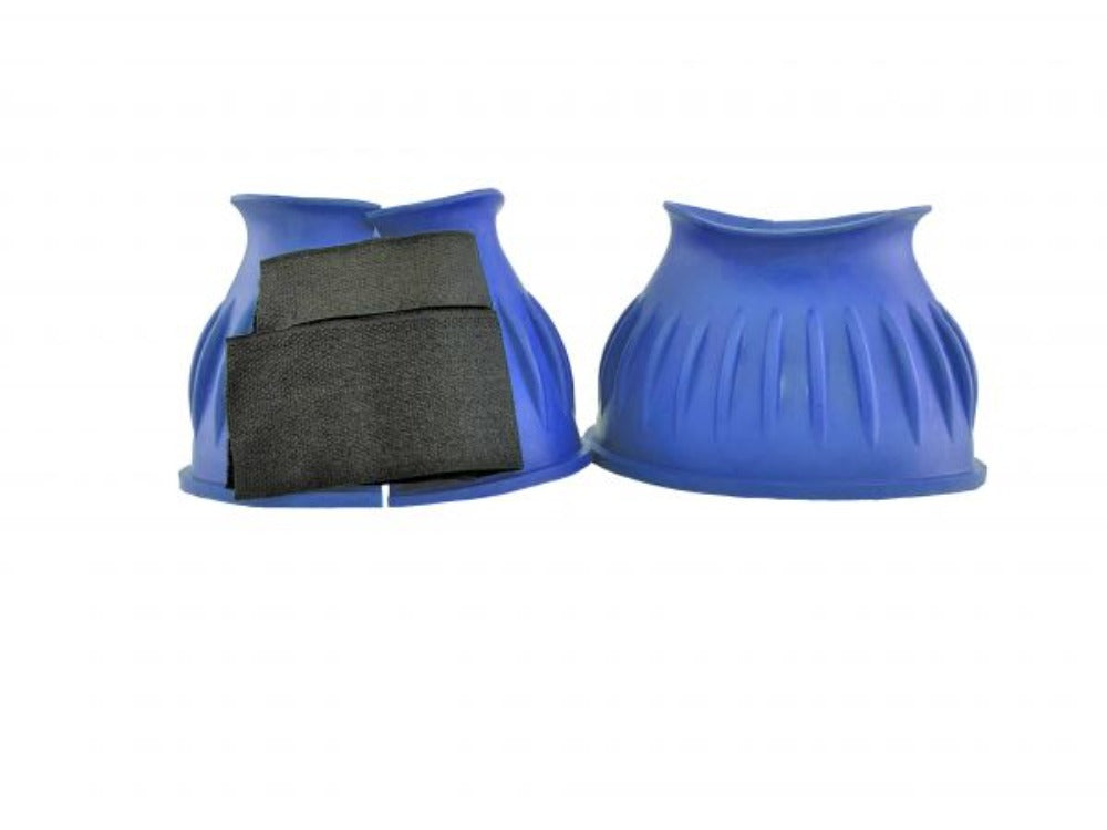 Showman Medium Size Rubber Bell Boots