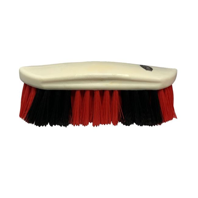 Showman Medium Bristle Body Brush with Plastic Handle