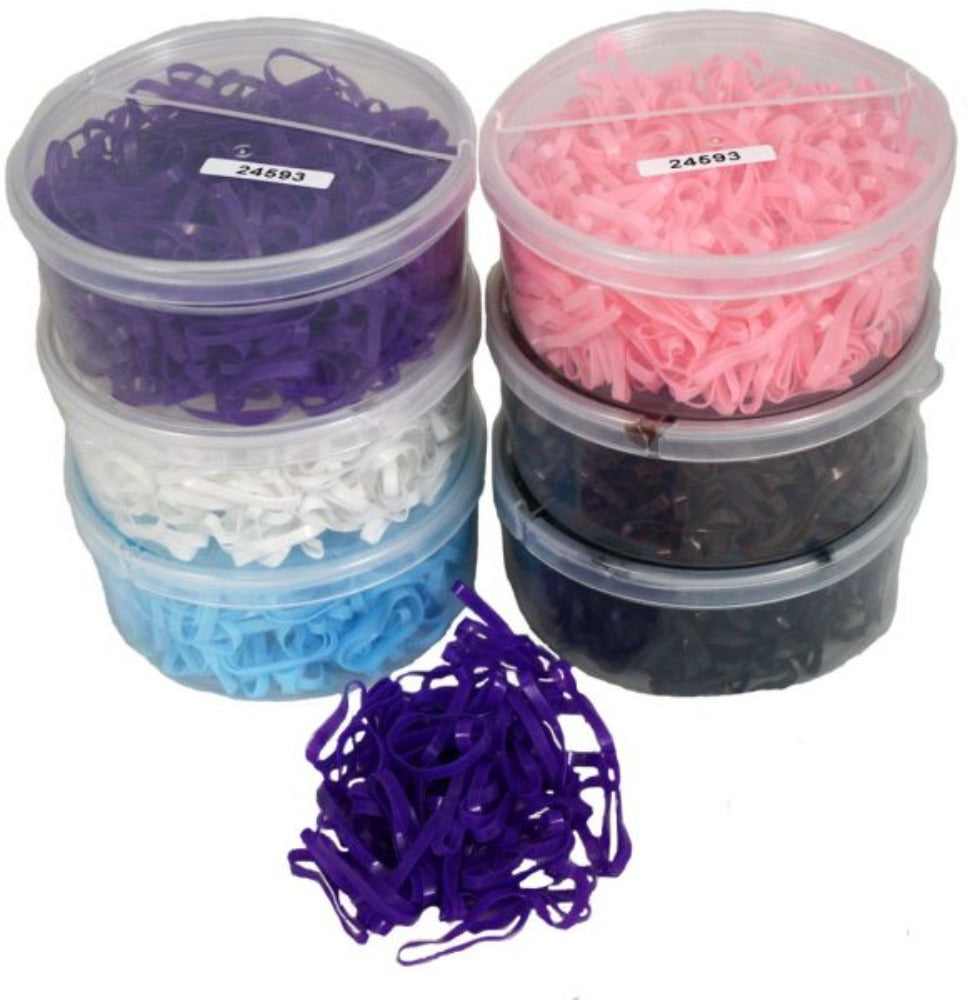 Mane and Tail Braiding Bands 450 pc.