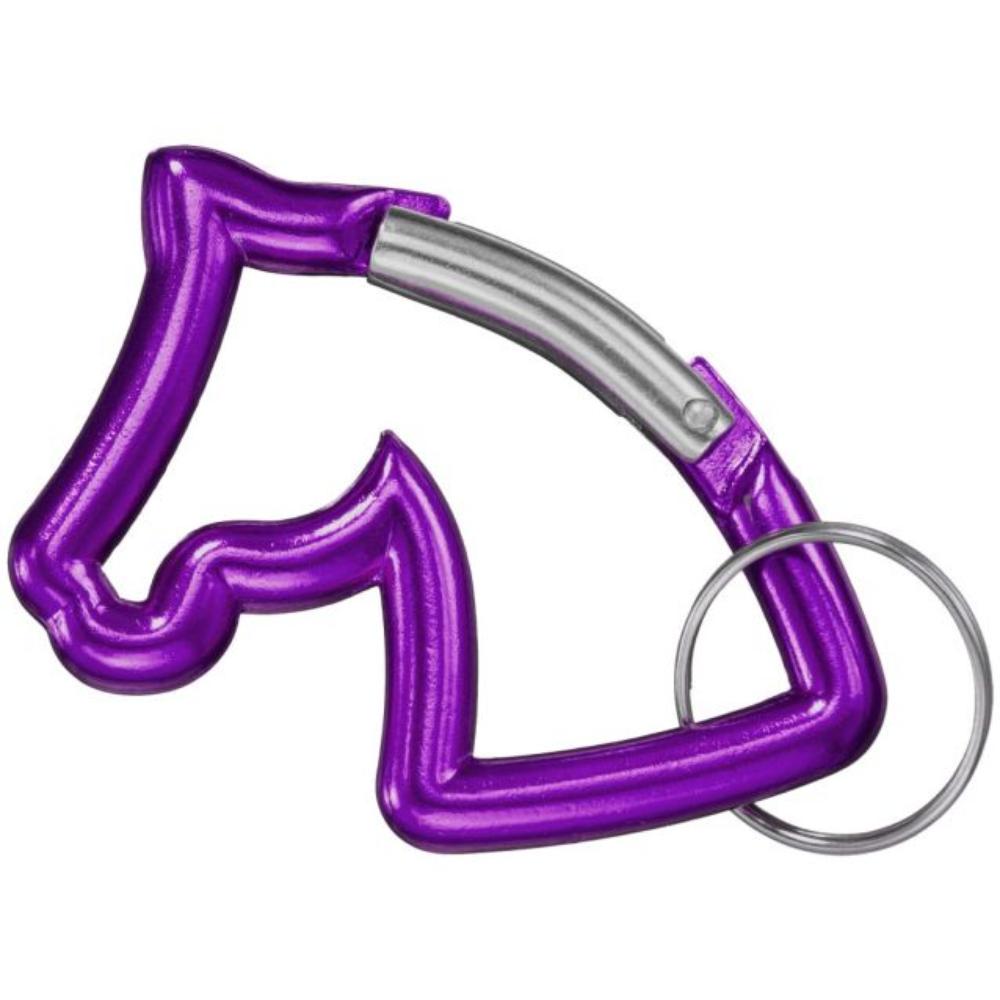 Horse Head Keychain w/ Snap hook