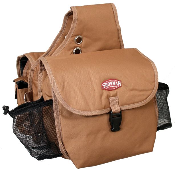 Showman Nylon Deluxe Saddle Bags