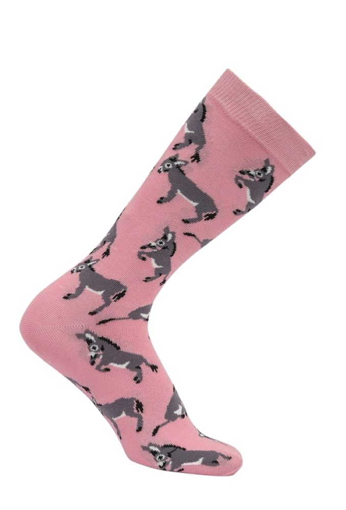 Playful Donkeys Socks Color Choice