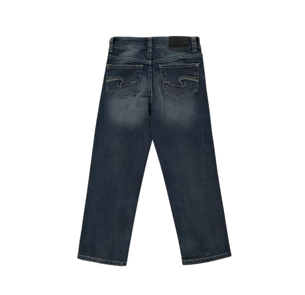 Youth boys Silver Jeans 'Garret' Loose Fit Denim Jeans