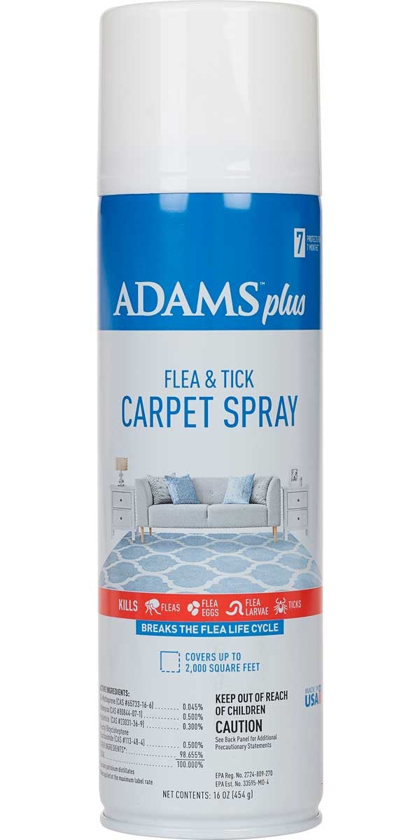 Adams Plus Flea & Tick Carpet Spray 16 oz.