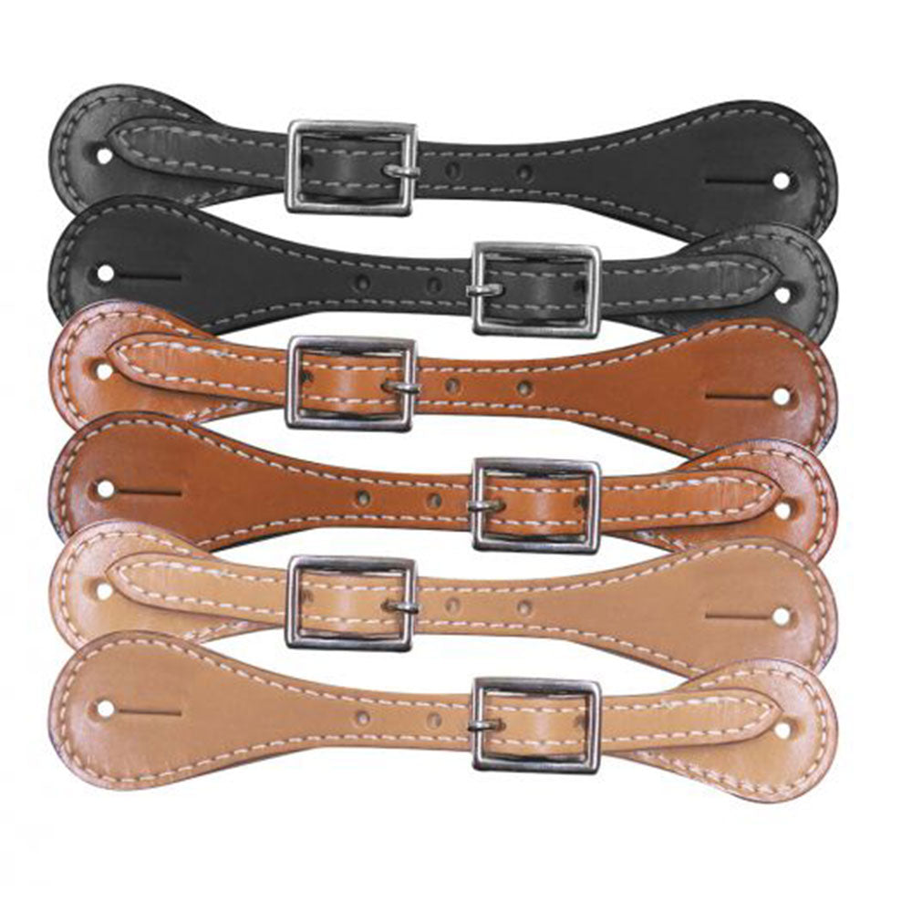 Youth size 3 Colors Leather Spur Straps