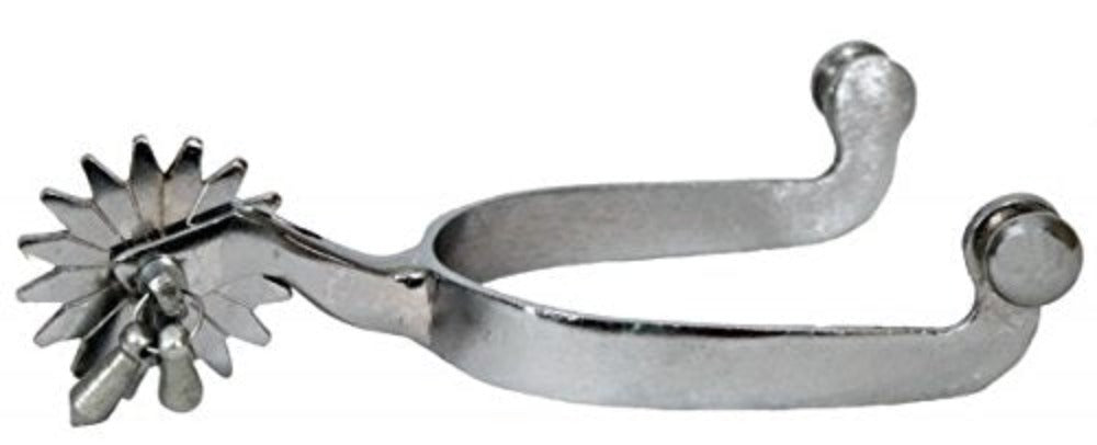 Men's Nickle Plated Jingle Bob Spurs