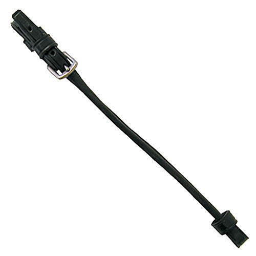 Havana Brown or Black Leather Lip Strap