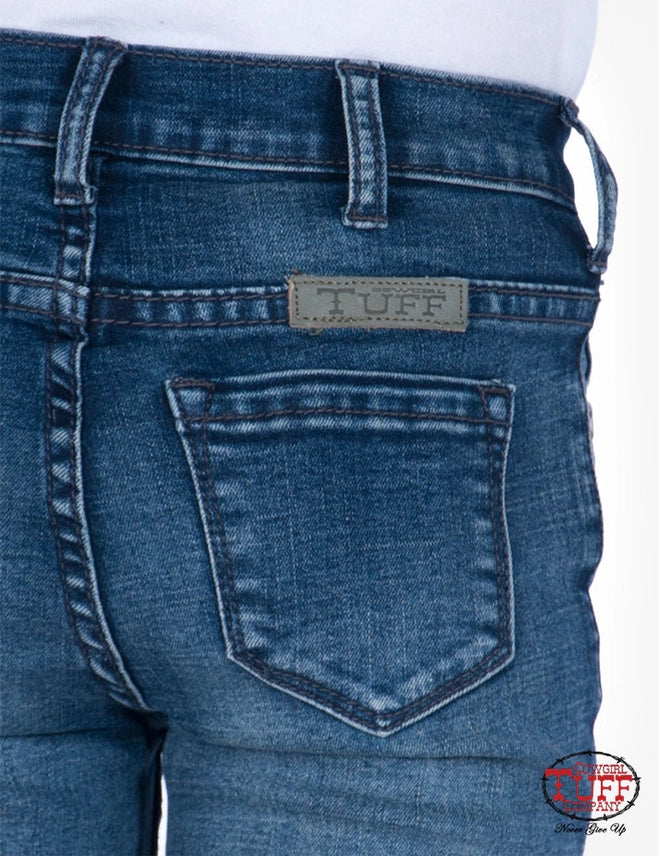 Cowgirl Tuff Just Tuff Girl's Medium Trouser