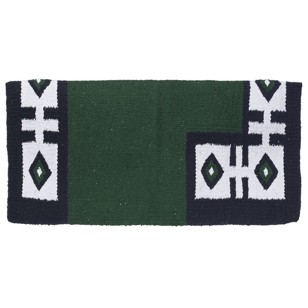32" x 32" Tough-1 Thunderbird Acrylic Blend Saddle Blanket