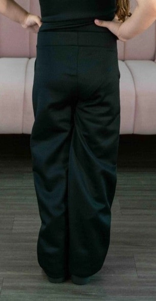 Girl's Black Show Pants