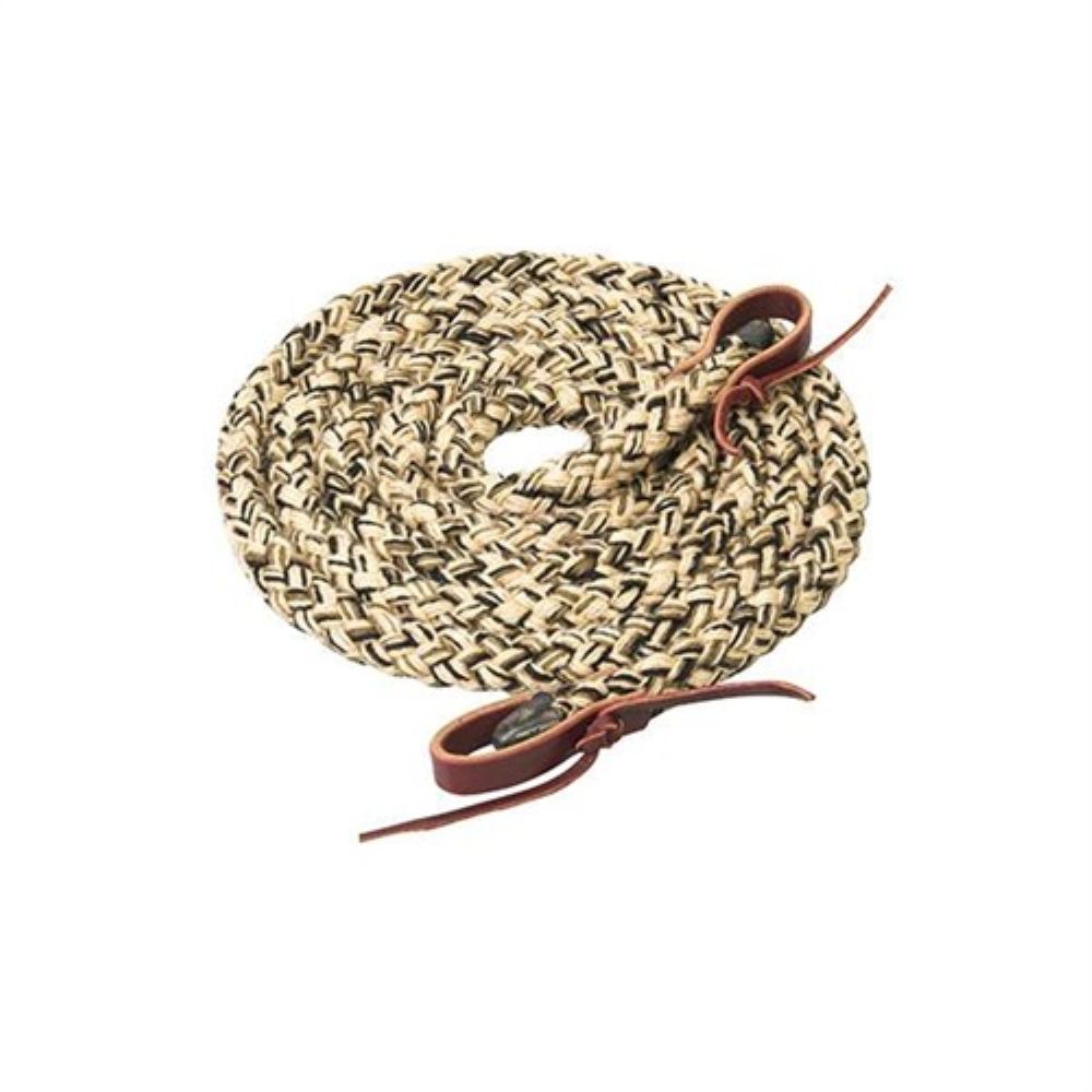 10' x 5/8" Silvertip Hollow Braid Trail Reins w/ Water Loops